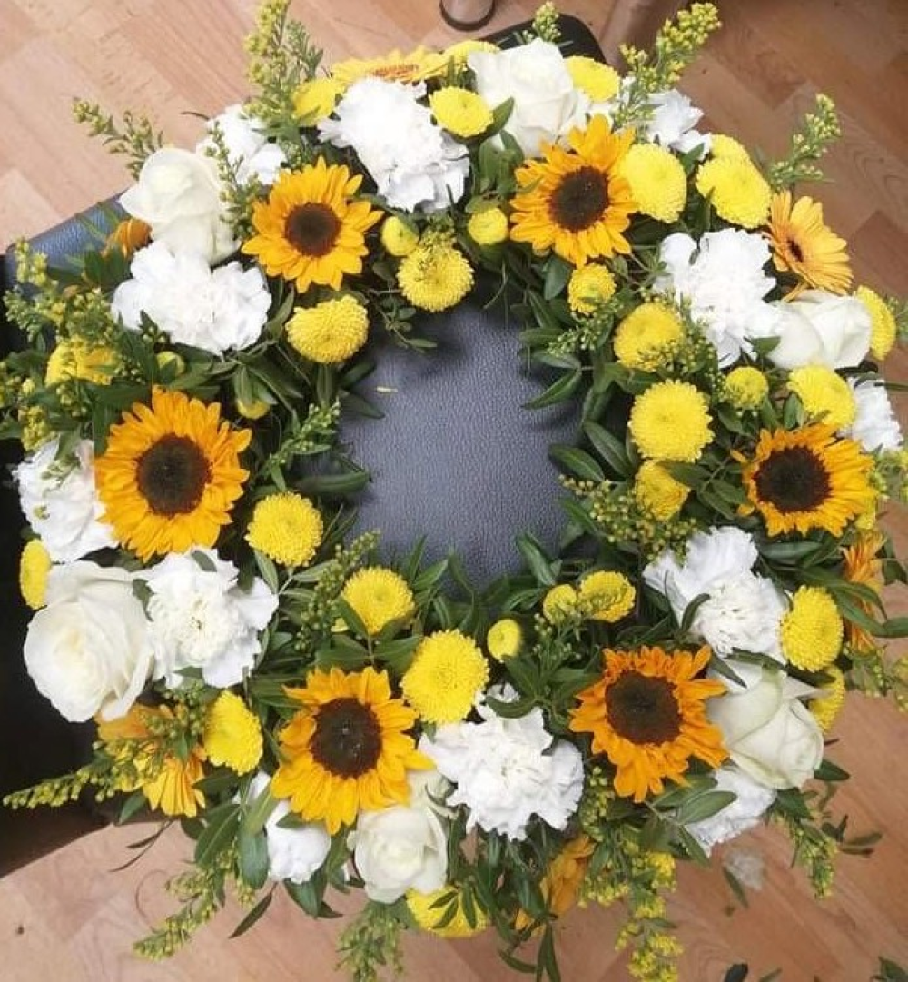 Sunshine Tribute Wreath