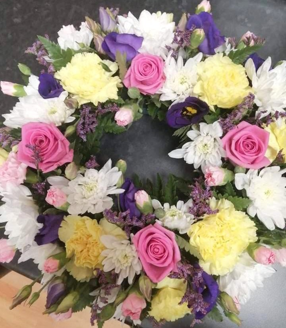Pastel Wreath